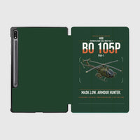 Thumbnail for MBB BO 105P PAH-1 design on dark green samsung tablet tablet case