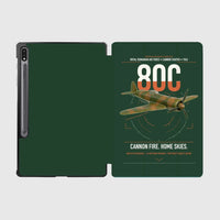 Thumbnail for IAR 80C design on dark green samsung tablet tablet case