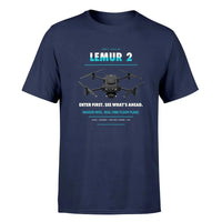 Thumbnail for BRINC LEMUR 2 design on navy blue single side