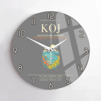 Thumbnail for Kagoshima Airport KOJ Wall-Clock No-Frame - Gray