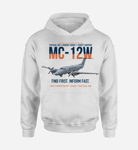 Thumbnail for MC-12W LIBERTY design on white hoodie single side