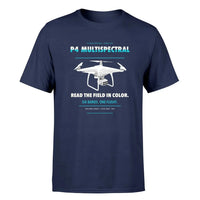 Thumbnail for DJI P4 Multispectral design on navy blue single side