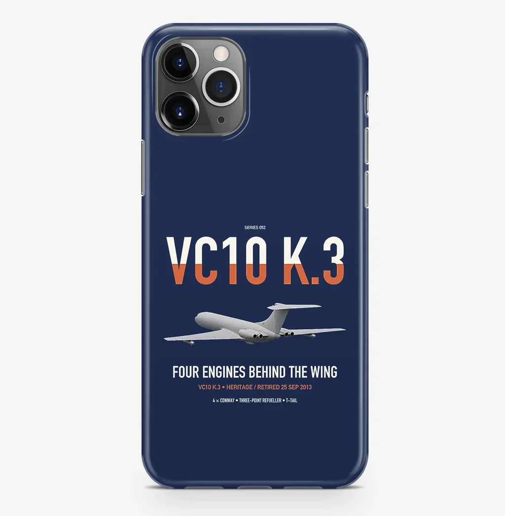 Vickers VC10 K.3 design on navy blue magsafe iphone case, for iPhone Pro Max
