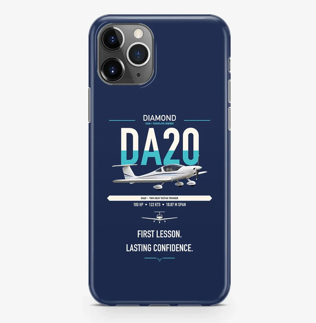 Diamond DA20 design on navy blue magsafe iphone case, for iPhone Pro Max