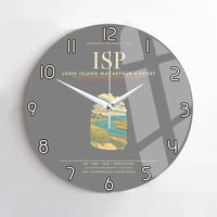 Thumbnail for Long Island MacArthur Airport ISP Wall-Clock No-Frame - Gray