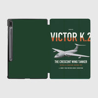 Thumbnail for Handley Page Victor K.2 design on dark green samsung tablet tablet case