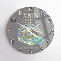 Thumbnail for Xiamen Gaoqi International Airport XMN Wall-Clock No-Frame - Gray