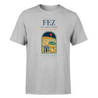 Thumbnail for Fes (FEZ) T-Shirt single-side front print in Light Gray | fes-fez-double-side-t-shirt