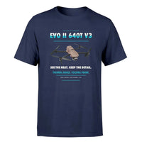Thumbnail for Autel EVO II Dual 640T V3 design on navy blue single side