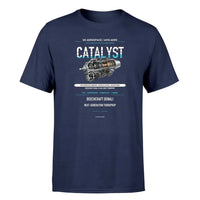 Thumbnail for CATALYST design on navy blue single side