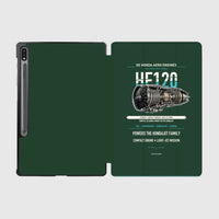 Thumbnail for HF120 design on dark green samsung tablet tablet case