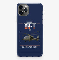 Thumbnail for Kawasaki OH-1 design on navy blue magsafe iphone case, for iPhone Pro Max
