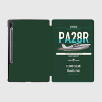 Thumbnail for Piper PA-28R Arrow III design on dark green samsung tablet tablet case