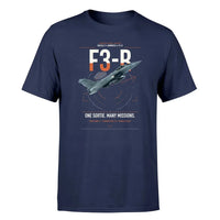 Thumbnail for Dassault Rafale C — F3-R standard design on navy blue t-shirt, single-side print