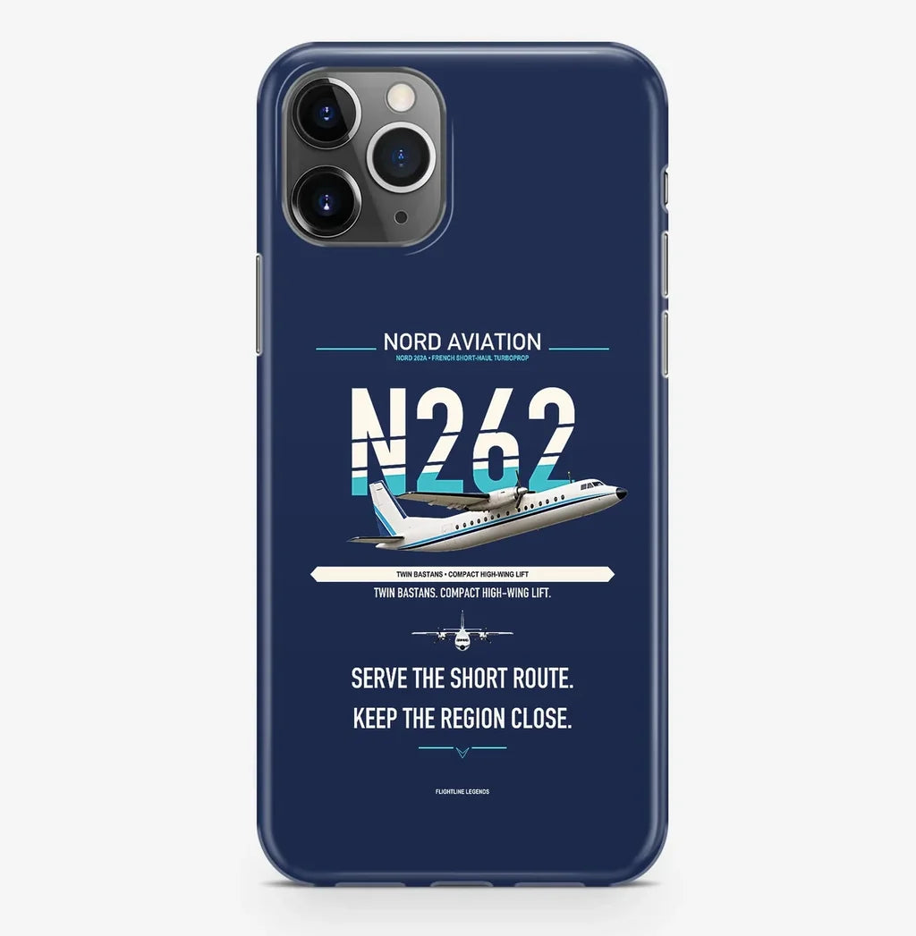 Nord 262A Case ProMax design on navy blue iphone case promax