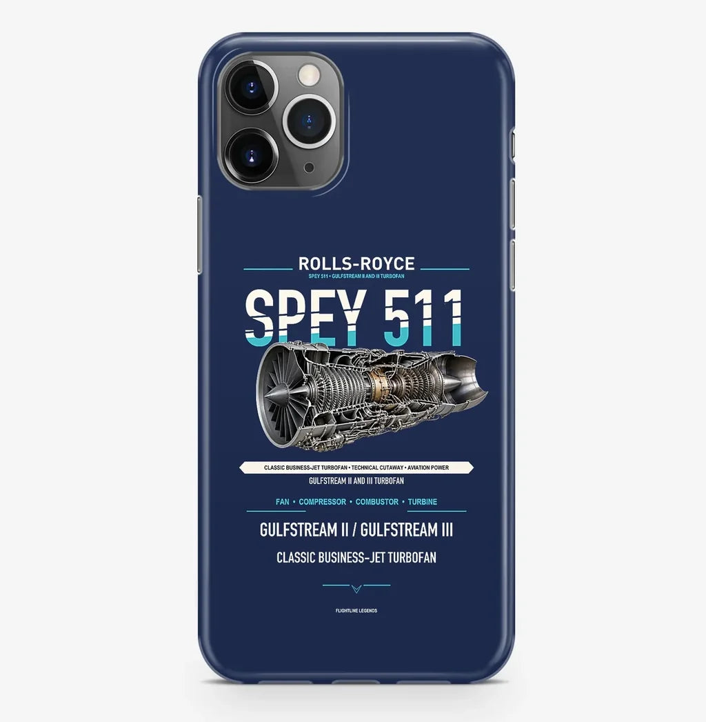 SPEY 511 Case ProMax design on navy blue iphone case promax