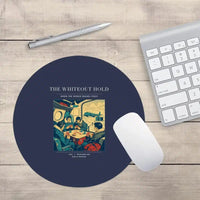 Thumbnail for VINTAGE G4359 - The Whiteout Hold - Designed Mouse Pads design on navyblue round