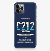 Thumbnail for CASA C-212-300 Aviocar Case ProMax design on navy blue iphone case promax