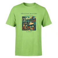 Thumbnail for VINTAGE G4055 - The Flying Boat Era - Premium T-Shirt design on lightgreen premium t shirt