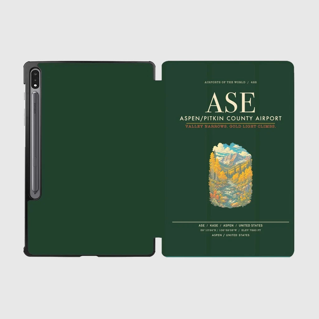 Aspen - Pitkin County Airport ASE - Dark Green
