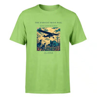 Thumbnail for VINTAGE G4479 - The Harvest Moon Mail - Premium T-Shirt design on lightgreen premium t shirt
