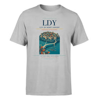 Thumbnail for City of Derry Airport (LDY) T-Shirt single-side front print in Light Gray | city-of-derry-airport-ldy-double-side-t-shirt