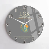 Thumbnail for Langkawi International Airport LGK Wall-Clock No-Frame - Gray