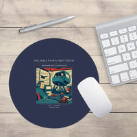 Thumbnail for VINTAGE G4462 - The Simulator's First Sweat - Designed Mouse Pads design on navyblue round