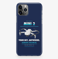 Thumbnail for DJI Mini 2 Case ProMax design on navy blue iphone case promax