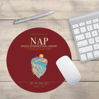 Thumbnail for Naples International Airport NAP - Vesuvian Ceramic Current - Dark Red