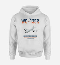 Thumbnail for WC-135R Constant Phoenix design on white double-side hoodie, single-side print