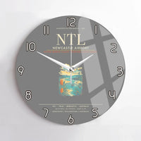 Thumbnail for Newcastle Airport NTL Wall-Clock No-Frame - Gray