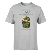 Thumbnail for Chippewa Valley Regional Airport (EAU) T-Shirt single-side front print in Light Gray | chippewa-valley-regional-airport-eau-double-side-t-shirt
