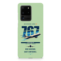Thumbnail for Boeing 767-300ER design on samsung case - light green