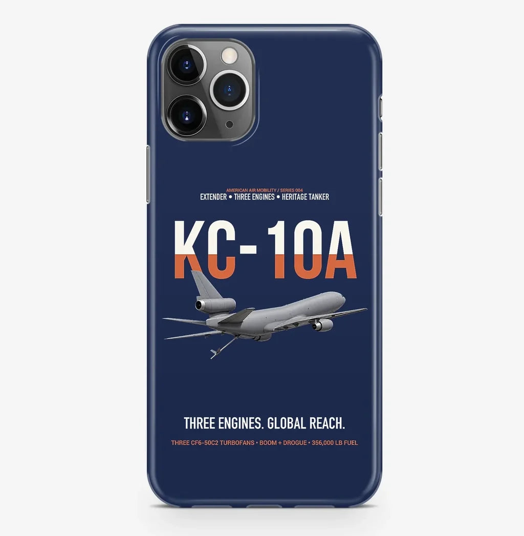 KC-10A EXTENDER design on navy blue magsafe iphone case, for iPhone Pro Max