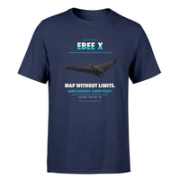 Thumbnail for AgEagle eBee X design on navy blue single side