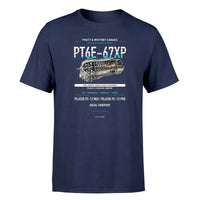 Thumbnail for PT6E-67XP design on navy blue single side
