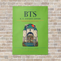 Thumbnail for M. R. Stefanik Airport BTS - Canvas No Frame - Light Green