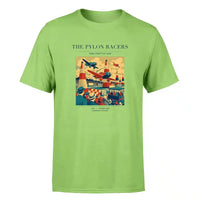 Thumbnail for VINTAGE G4046 - The Pylon Racers - Premium T-Shirt design on lightgreen premium t shirt