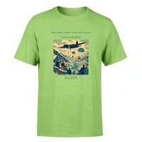 Thumbnail for VINTAGE G4512 - The Supply Drop Over The Valley - Premium T-Shirt design on lightgreen premium t shirt