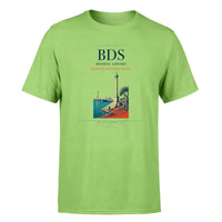 Thumbnail for Brindisi Airport (BDS) Premium T-Shirt Light Green