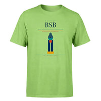 Thumbnail for Brasilia Airport (BSB) Premium T-Shirt Light Green
