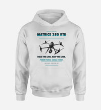 Thumbnail for DJI Matrice 350 RTK design on white hoodie single side