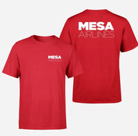Thumbnail for Mesa Airlines logo on red double side t shirt