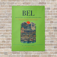 Thumbnail for Belem Val de Cans - Julio Cezar Ribeiro International Airport BEL - Canvas No Frame - Light Green