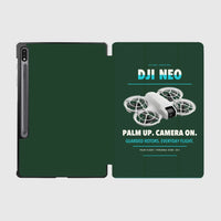Thumbnail for DJI Neo design on dark green samsung tablet tablet case