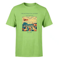 Thumbnail for VINTAGE G4472 - The Banner Tow Letters - Premium T-Shirt design on lightgreen premium t shirt