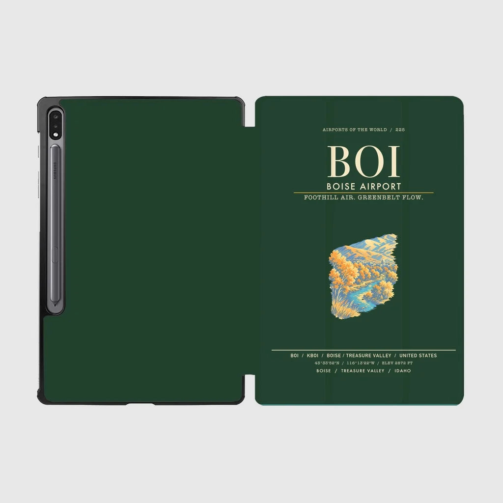 Boise Airport BOI - Dark Green