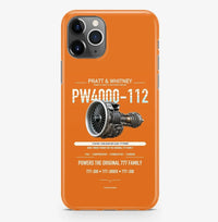 Thumbnail for PW4000-112 Case ProMax design on orange iphone case promax