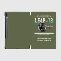 Thumbnail for CFM LEAP-1B design on green army samsung tablet tablet case